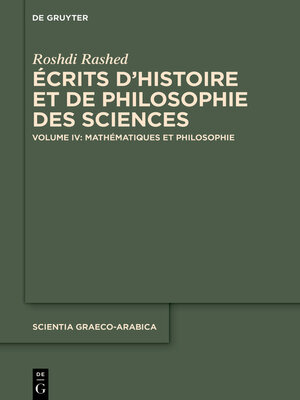cover image of Mathématiques et Philosophie